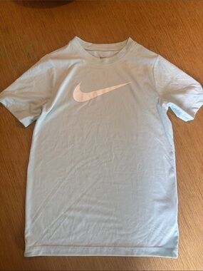 Nike Kids Dri-Fit Light Blue Tee